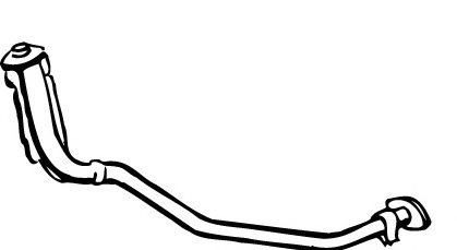 WALKER 18304 Exhaust Pipe
